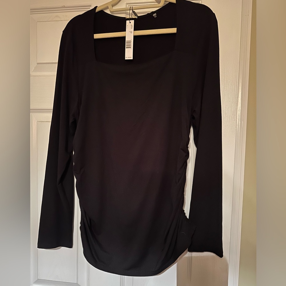 Ellie Tahari Black long sleeve new shirt